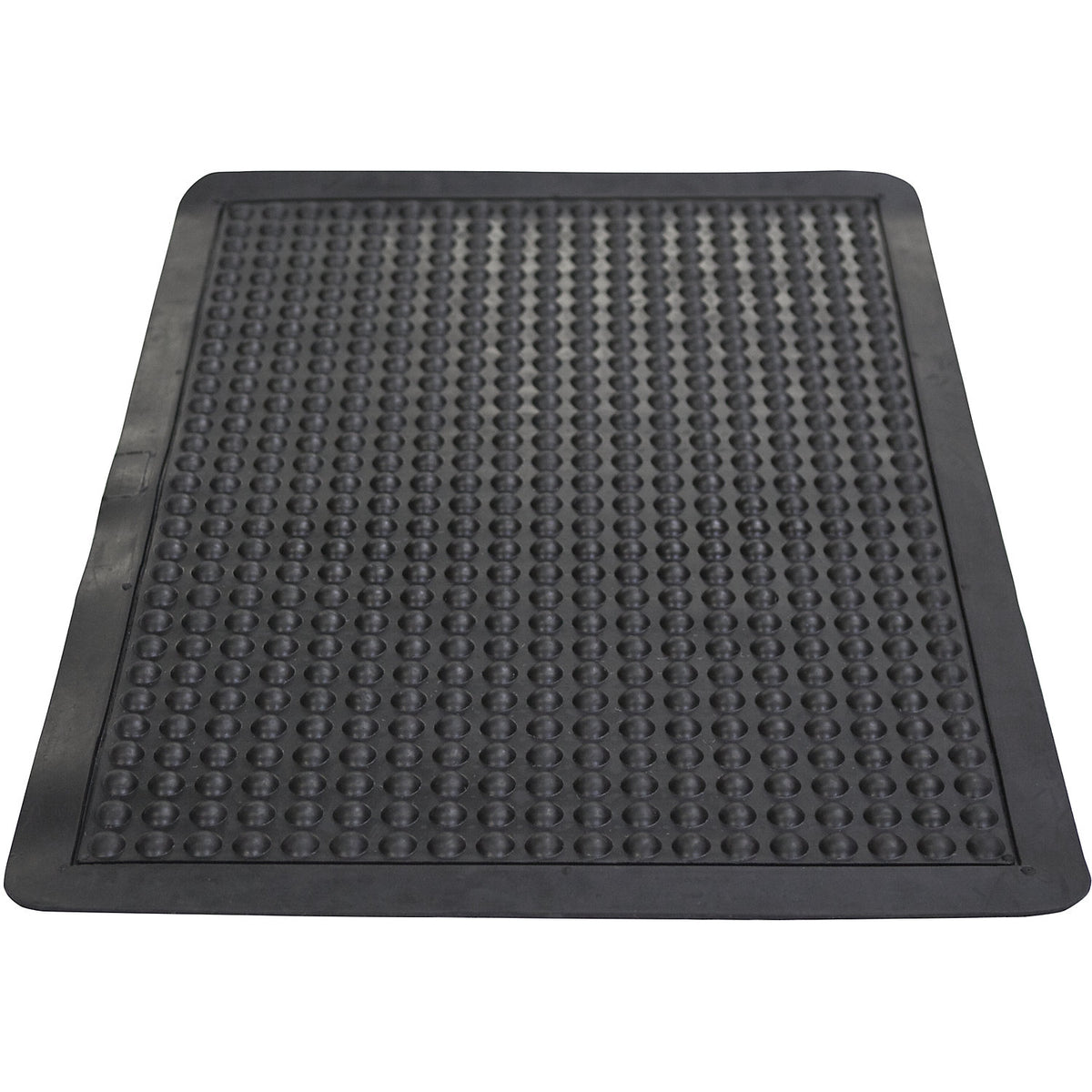 Anti-fatigue matting, black studs, LxW 900 x 600 mm.