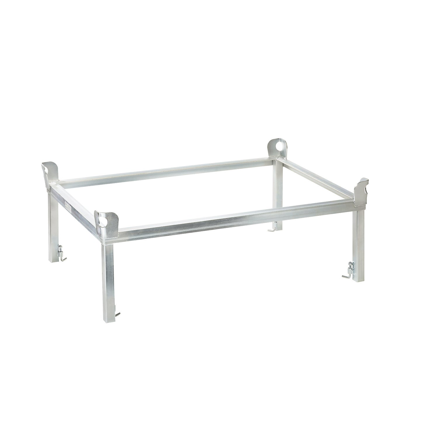 Raised frame, for Euro pallet dollies, zinc plated.
