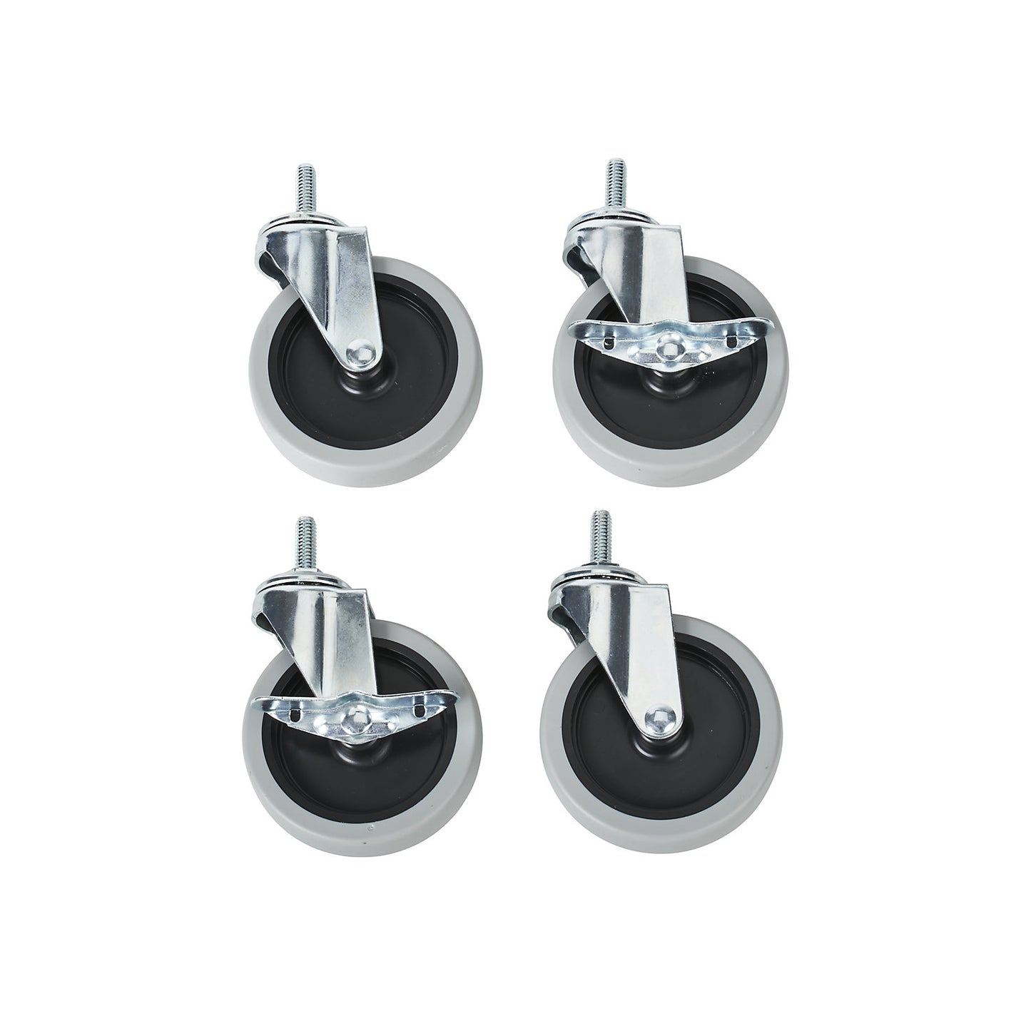 Wheel, Ø 100 mm, pack of 4, for table trolley.