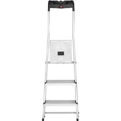 StandardLine L60 aluminium step ladder, max. load 150 kg, 3 steps.