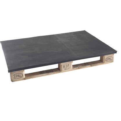 Anti-slip sump tray, for Euro pallet, LxW 1200 x 800 mm.