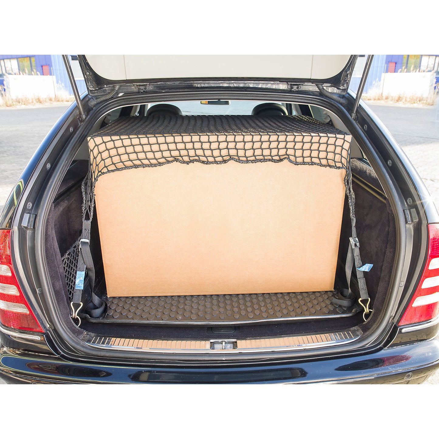 Cargo net, for car, LxW 1200 x 1000 mm, 1+ items.