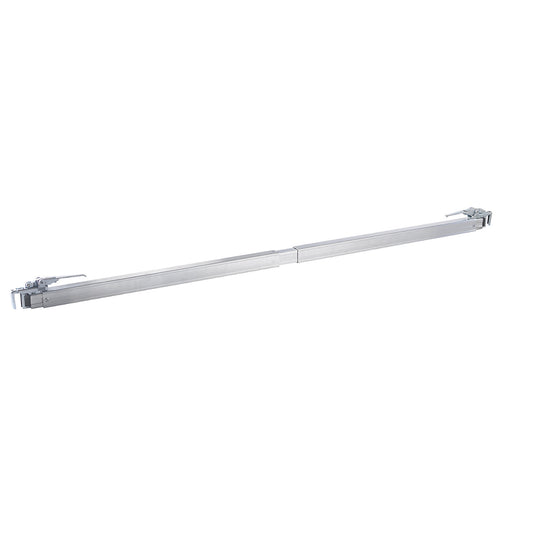 Intermediate wall fastener, aluminium, for 2290 - 2520 mm spaces, for side panels 18 - 35 mm.