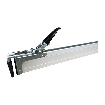Intermediate wall fastener, aluminium, for 2400 - 2700 mm spaces, for side panels 21 - 36 mm.