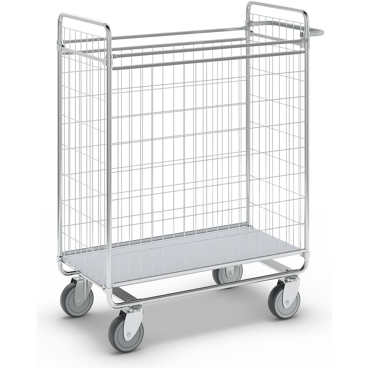 SERIES 100 four-sided trolley, max. load 100 kg, LxWxH 930 x 460 x 1120 mm.