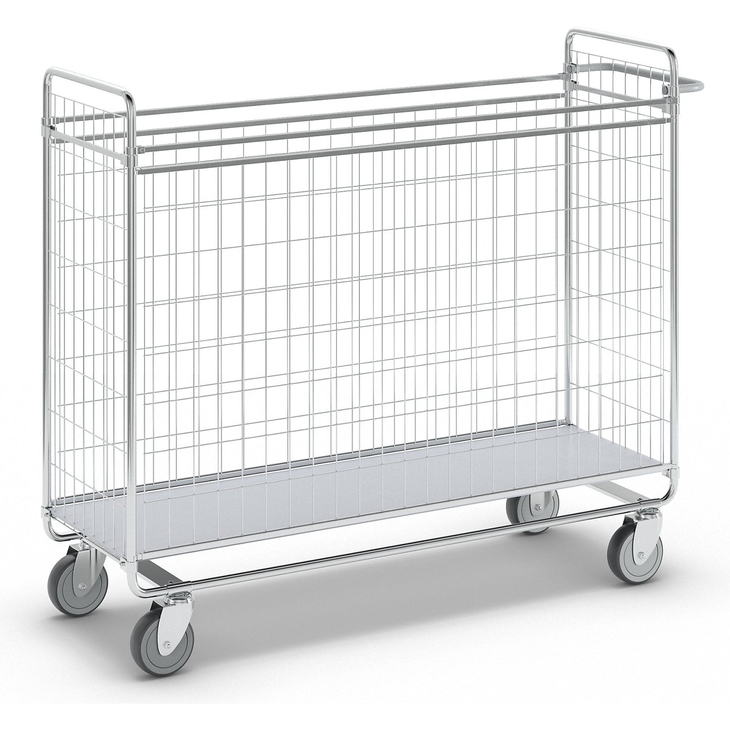SERIES 100 four-sided trolley, max. load 100 kg, LxWxH 1380 x 460 x 1120 mm.