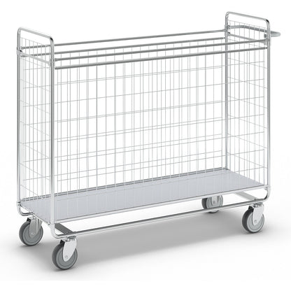 SERIES 100 four-sided trolley, max. load 100 kg, LxWxH 1380 x 460 x 1120 mm.