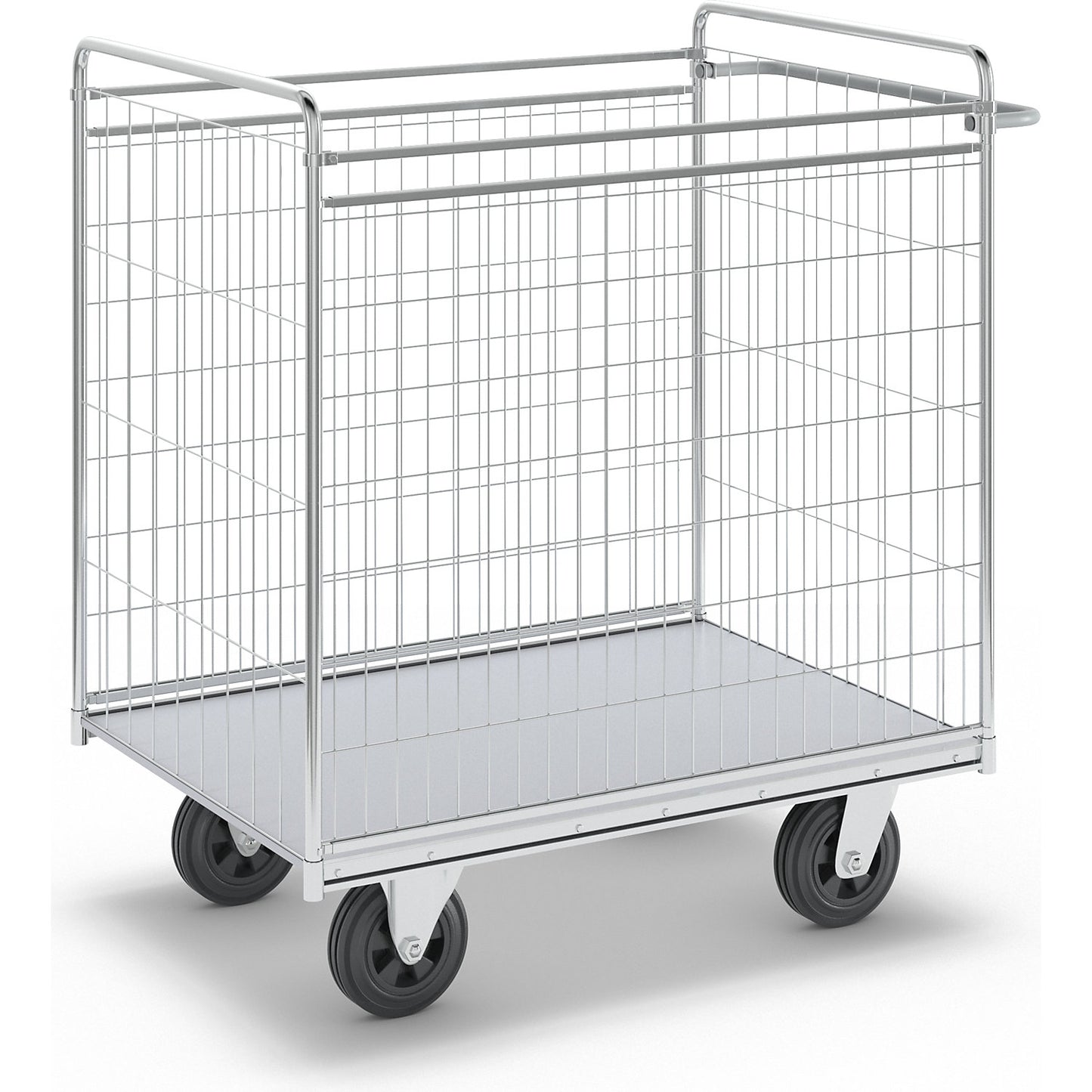 SERIES 300 four-sided trolley, model 82, low, LxWxH 990 x 650 x 1030 mm.