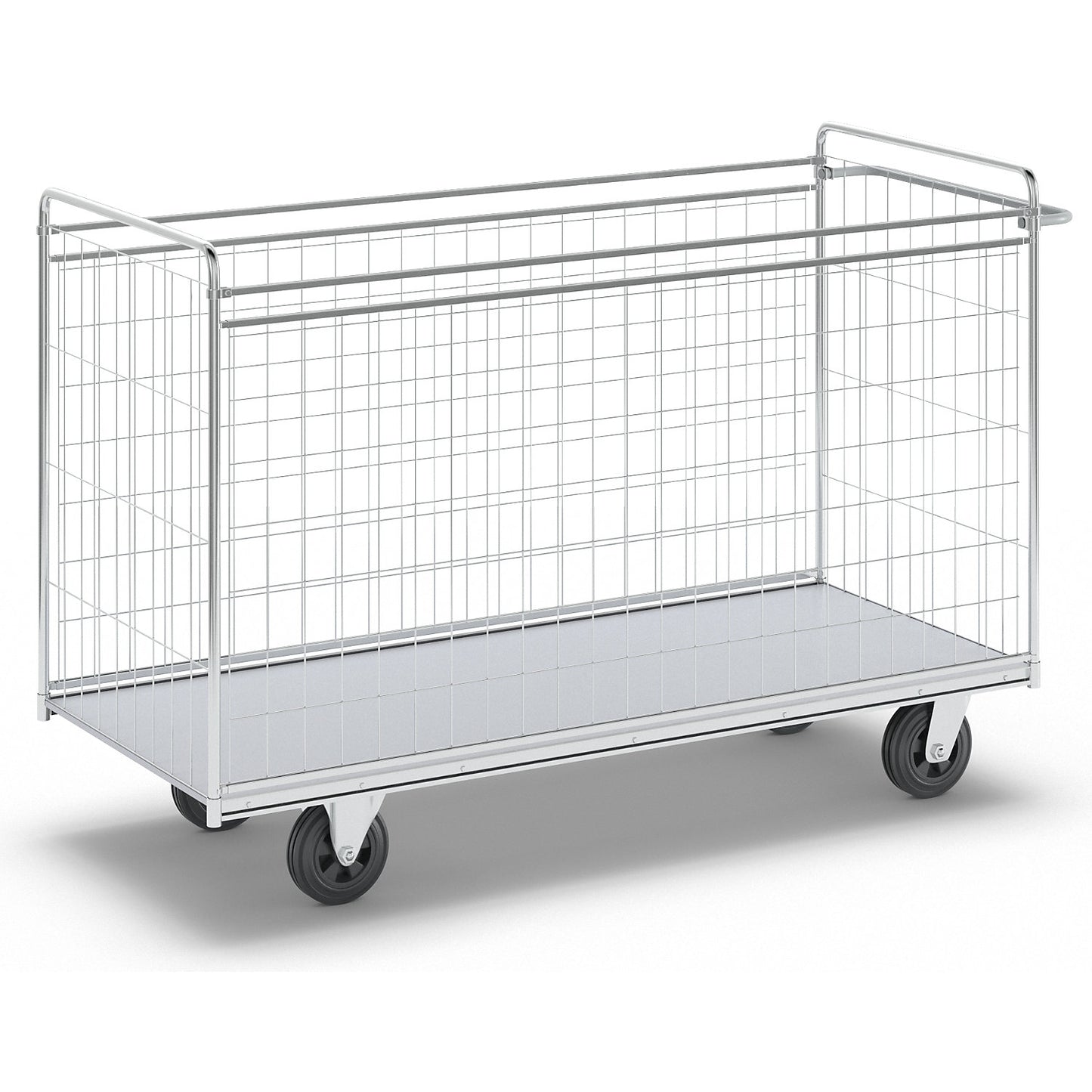 SERIES 300 four-sided trolley, model 82, low, LxWxH 1590 x 650 x 1030 mm.