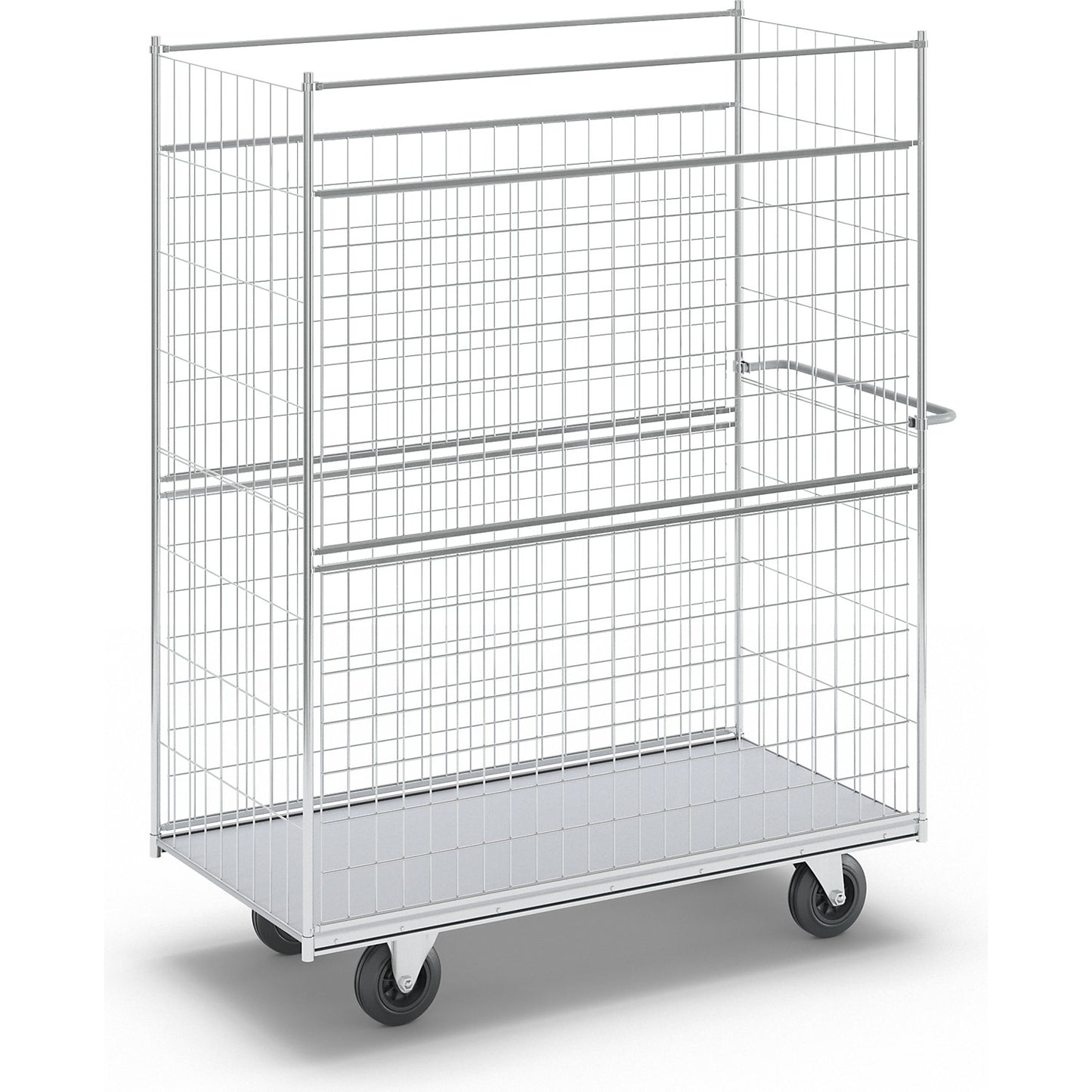SERIES 300 four-sided trolley, model 84, high, LxWxH 1390 x 650 x 1690 mm.