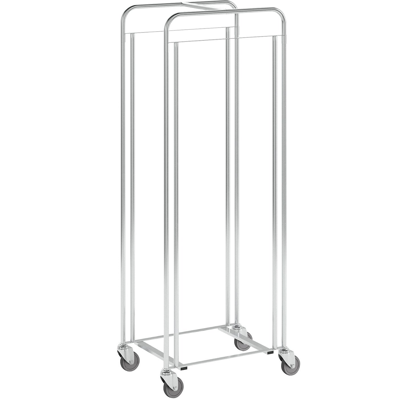 Shelf truck for FLEX boxes, LxWxH 670 x 463 x 1785 mm, max. load 200 kg.