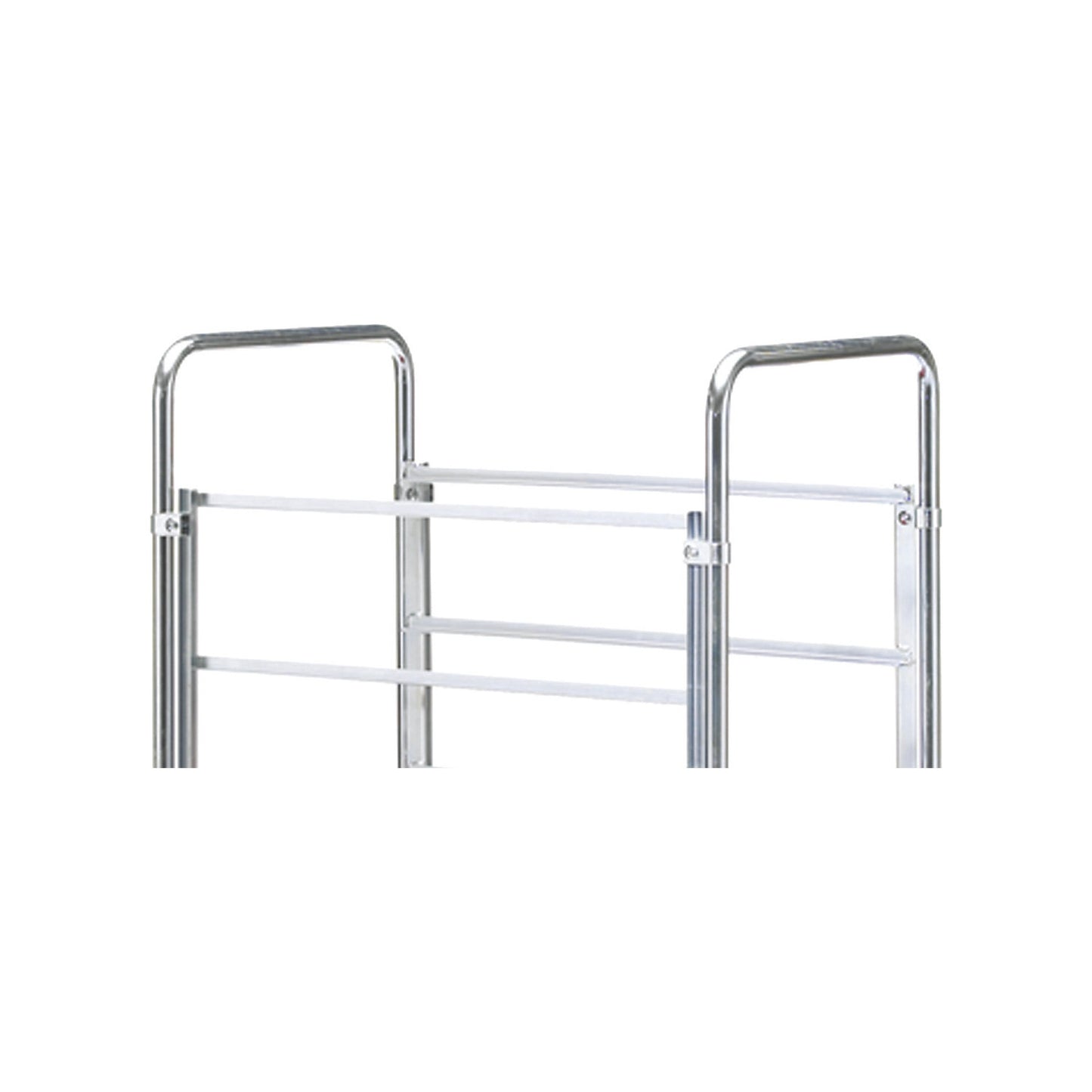 Pair of guide rails, for FLEX box stacker, 1+ items.