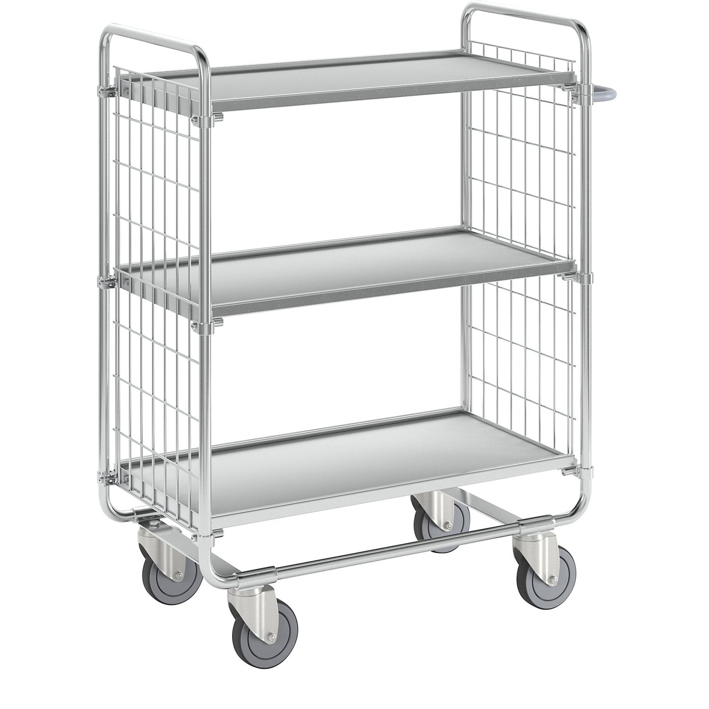 SERIES 100 shelf truck, 3 shelves, LxWxH 930 x 460 x 1120 mm.