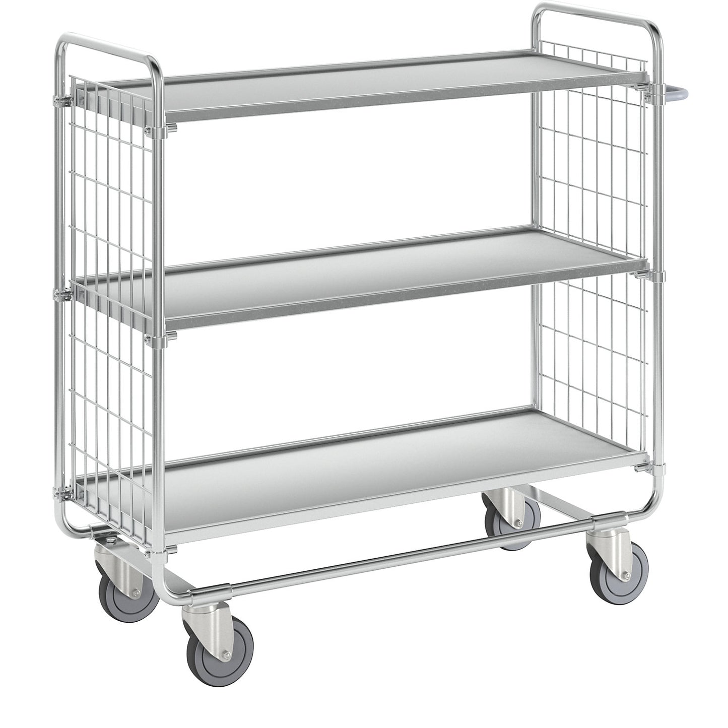 SERIES 100 shelf truck, 3 shelves, LxWxH 1180 x 460 x 1120 mm.