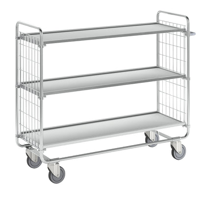 SERIES 100 shelf truck, 3 shelves, LxWxH 1380 x 460 x 1120 mm.