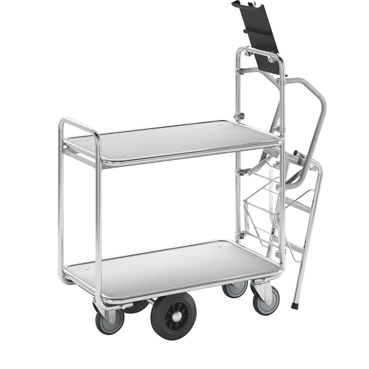 SERIES 200 push truck, 2 shelves, LxWxH 1130 x 520 x 1110 mm.