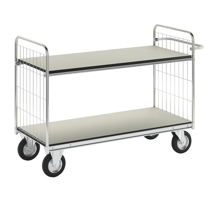 SERIES 300 ESD shelf truck, 2 shelves, LxWxH 1590 x 650 x 1070 mm.