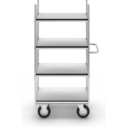 SERIES 300 ESD shelf truck, 4 shelves, LxWxH 990 x 650 x 1730 mm.