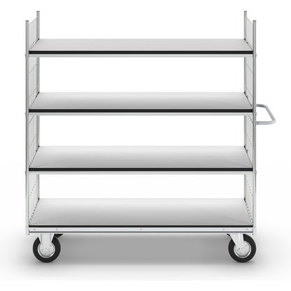 SERIES 300 ESD shelf truck, 4 shelves, LxWxH 1790 x 650 x 1730 mm.