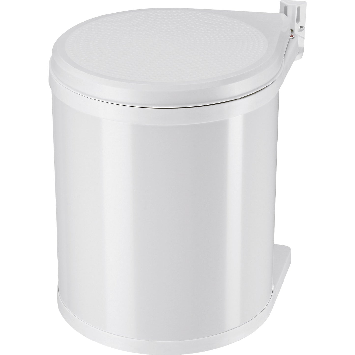 Compact-Box M built-in rubbish bin, with lid lift system, 1 x 15 l, white.