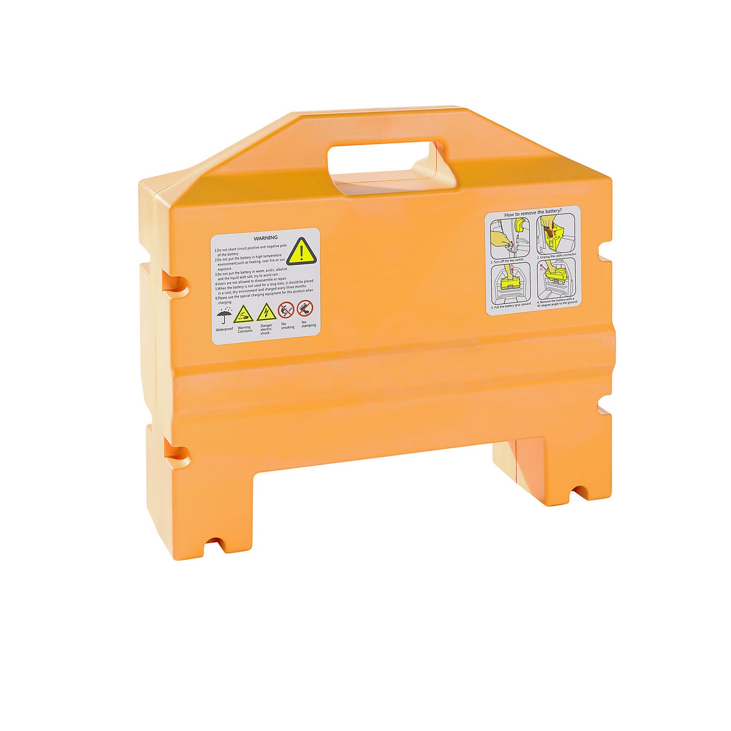 Replacement lithium battery, for electric pallet truck E15, 48 V / 20 Ah grey plug.