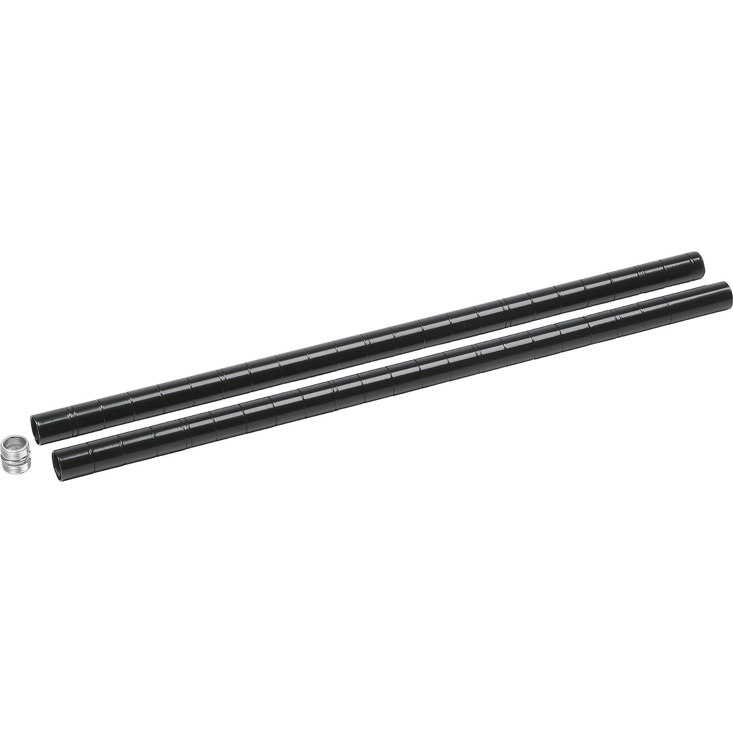 Post for table trolley, length 1200 mm, black.