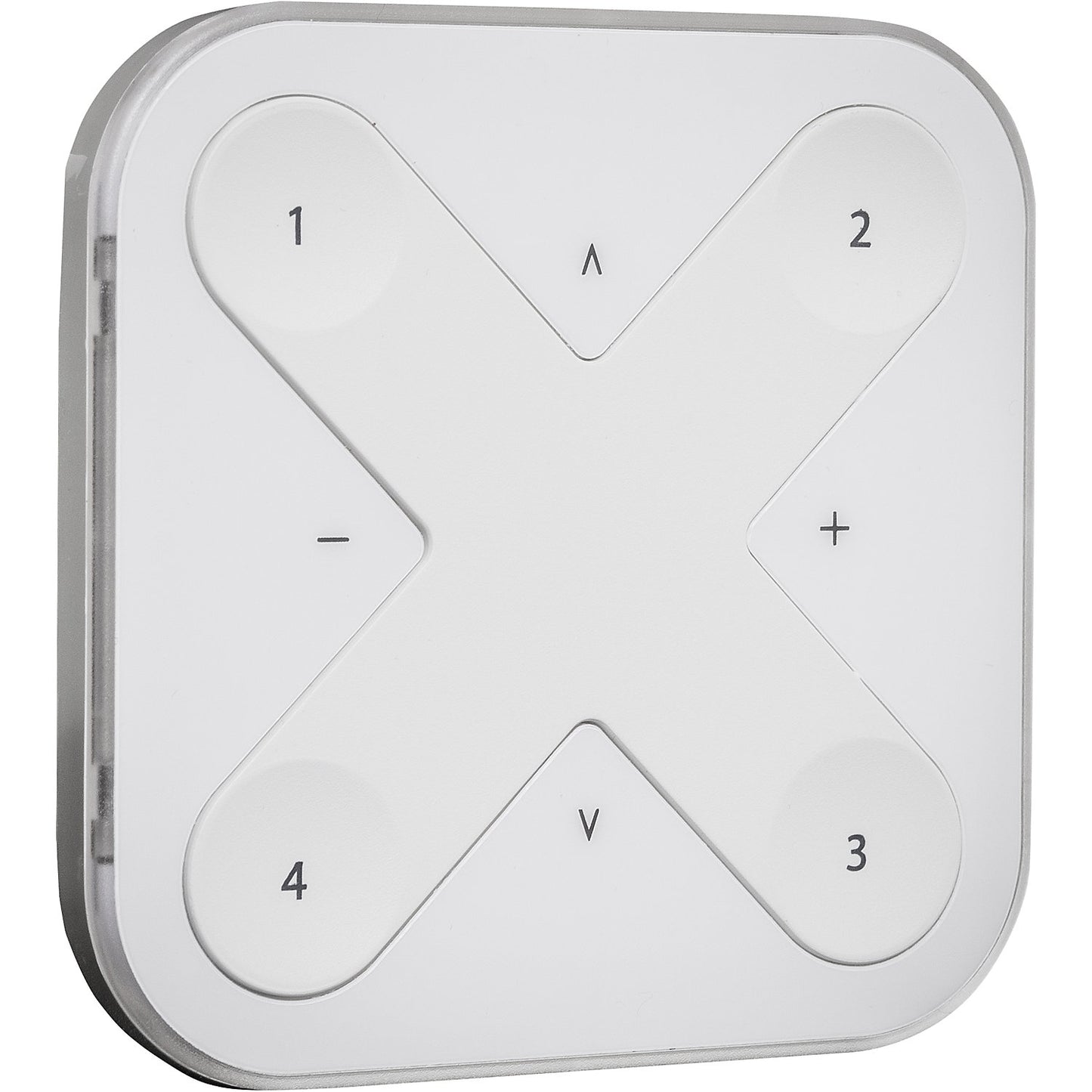Remote control, for NatureLite workplace lamp, LxWxH 90 x 90 x 12 mm.