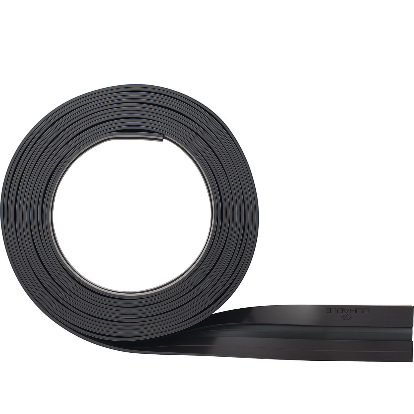 DURAFIX® ROLL self adhesive magnetic strip, 5 m on a roll, pack of 2, black.