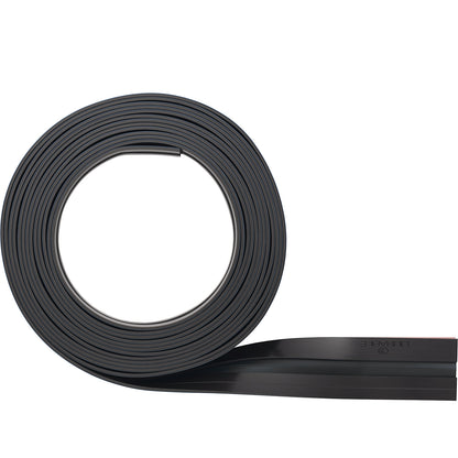 DURAFIX® ROLL self adhesive magnetic strip, 5 m on a roll, pack of 2, black.