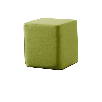SITTING cube seat, HxWxD 420 x 400 x 400 mm, green.