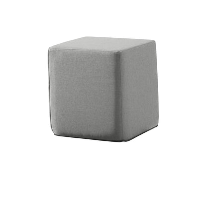 SITTING cube seat, HxWxD 420 x 400 x 400 mm, light grey.