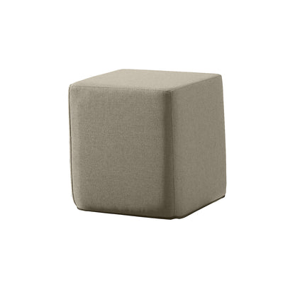 SITTING cube seat, HxWxD 420 x 400 x 400 mm, beige.