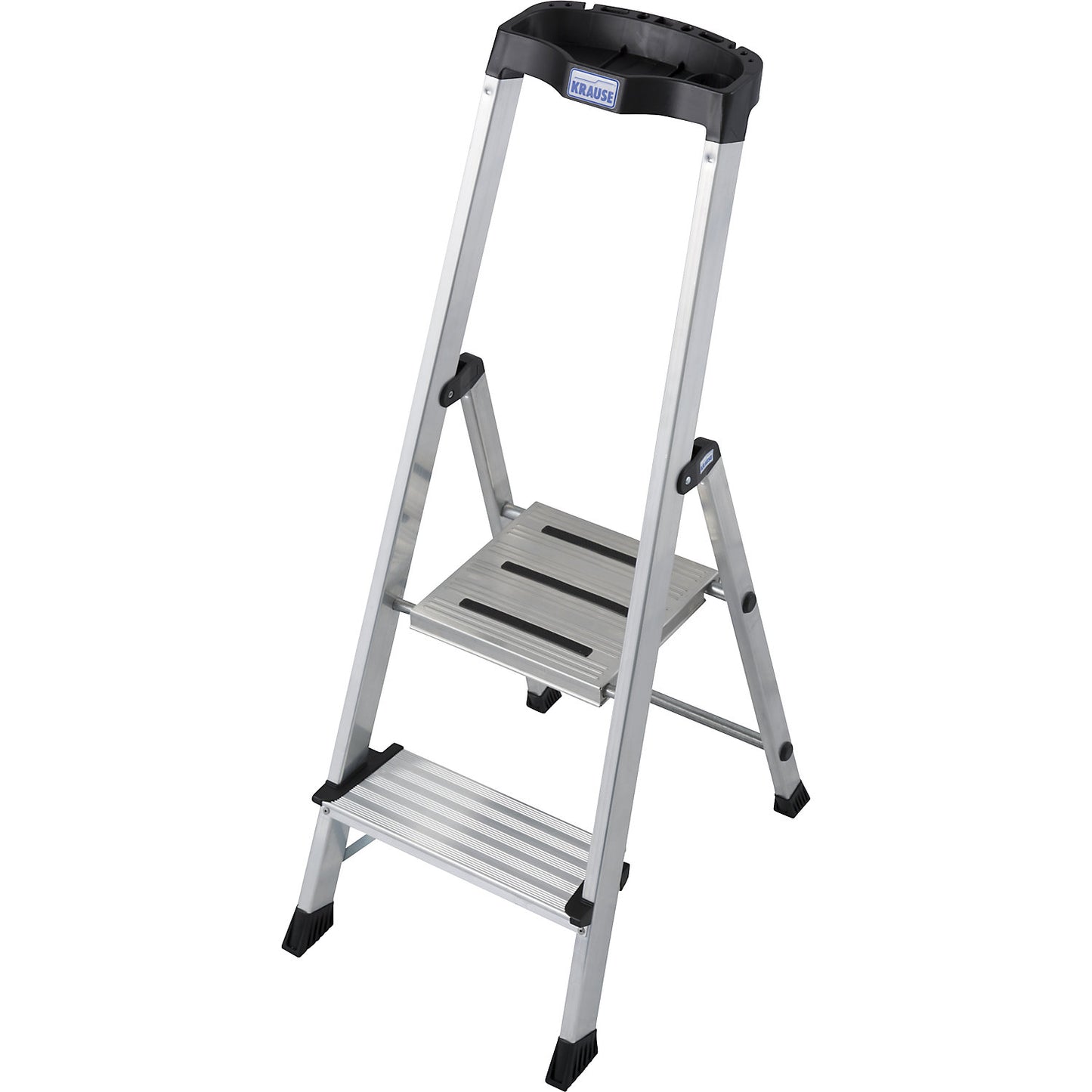 Step ladder, with deep steps, 2 steps.
