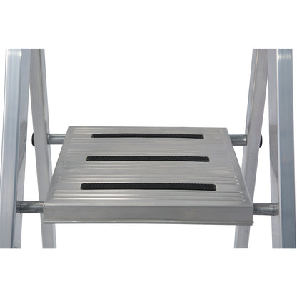 Step ladder, with deep steps, 2 steps.