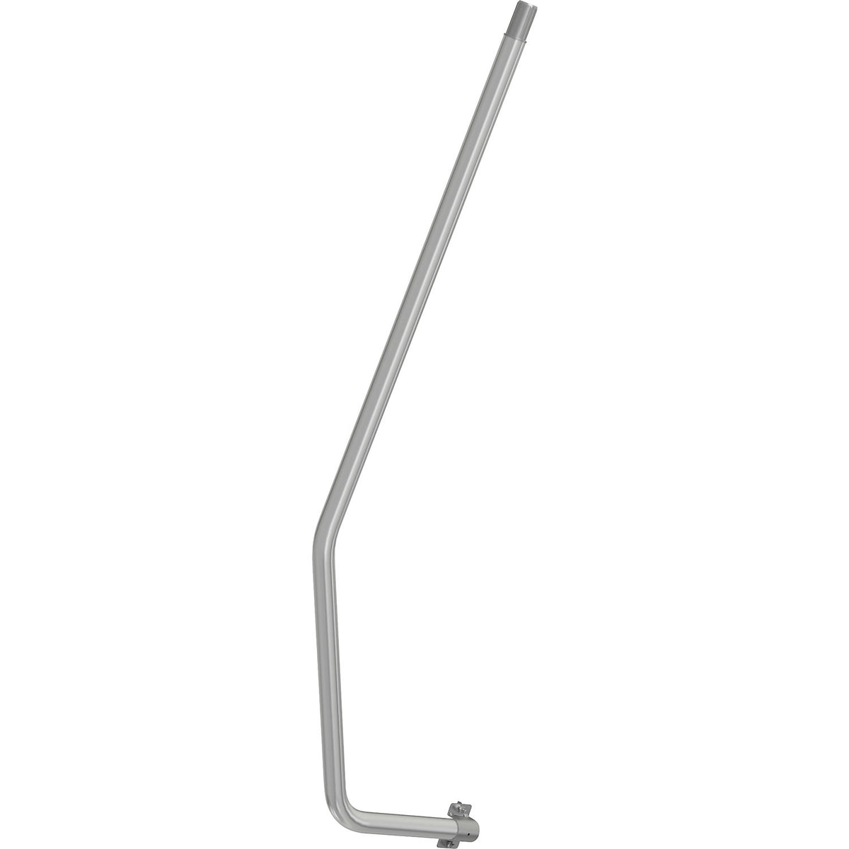 Hand rail, mobile safety steps with extra high hand rail, 5 - 6 steps.