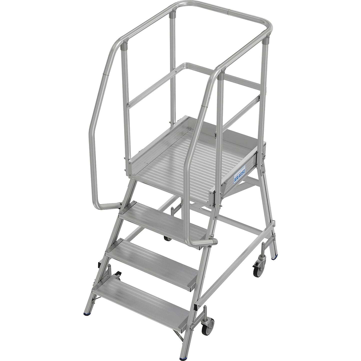 Mobile safety steps, single sided access, 4 steps.