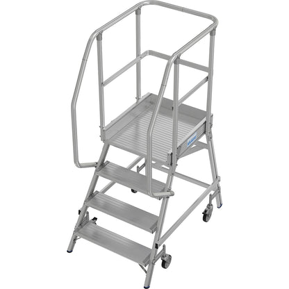 Mobile safety steps, single sided access, 4 steps.