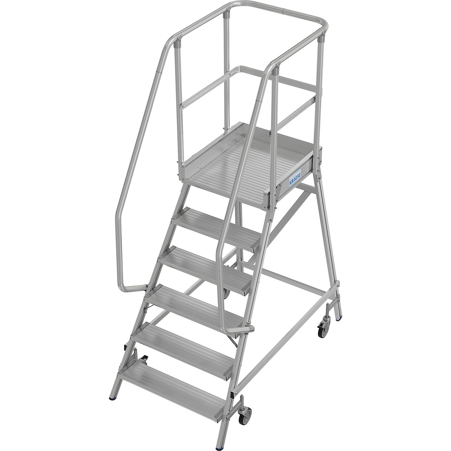 Mobile safety steps, single sided access, 6 steps.
