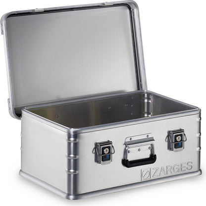 Aluminium combination box, mini, capacity 42 l, external LxWxH 600x400x240 mm, weight 4 kg.