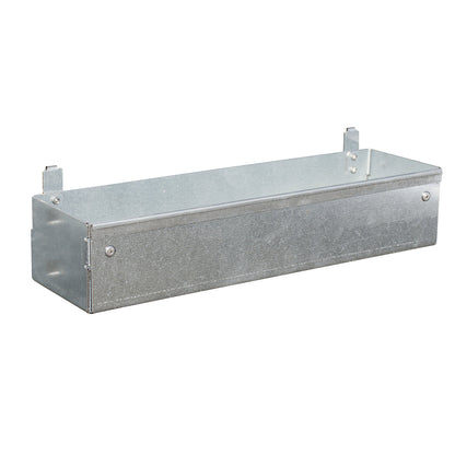 Tool tray, for mobile sump tray, with perforated panel.