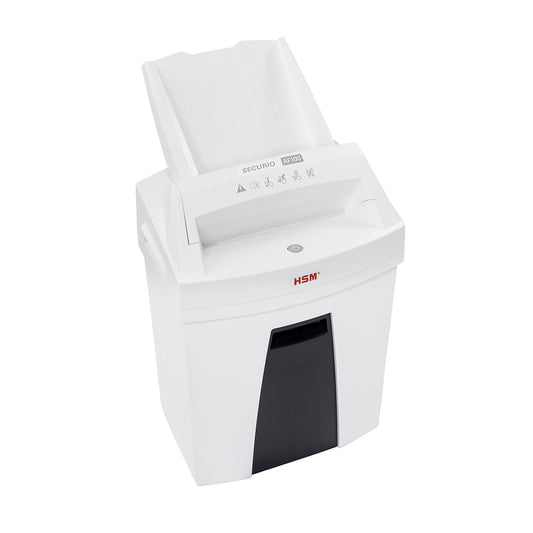 SECURIO autofeed document shredder AF100, collection capacity 25 l, 5 - 6 sheets.