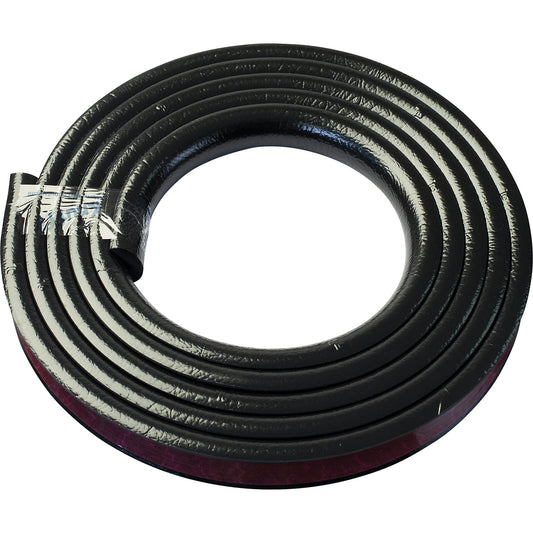 Knuffi® corner protection, type A, 1 x 5 m roll, black.