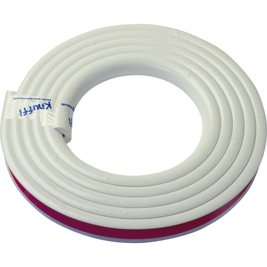 Knuffi® corner protection, type A, 1 x 5 m roll, white.