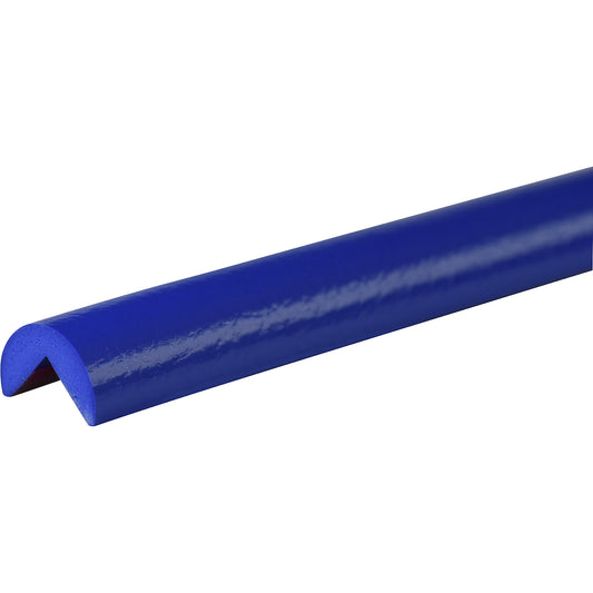 Knuffi® corner protection, colour, type A, 1 m piece, blue.