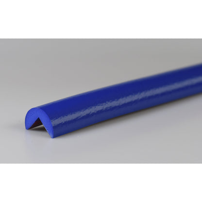 Knuffi® corner protection, colour, type A, 1 m piece, blue.