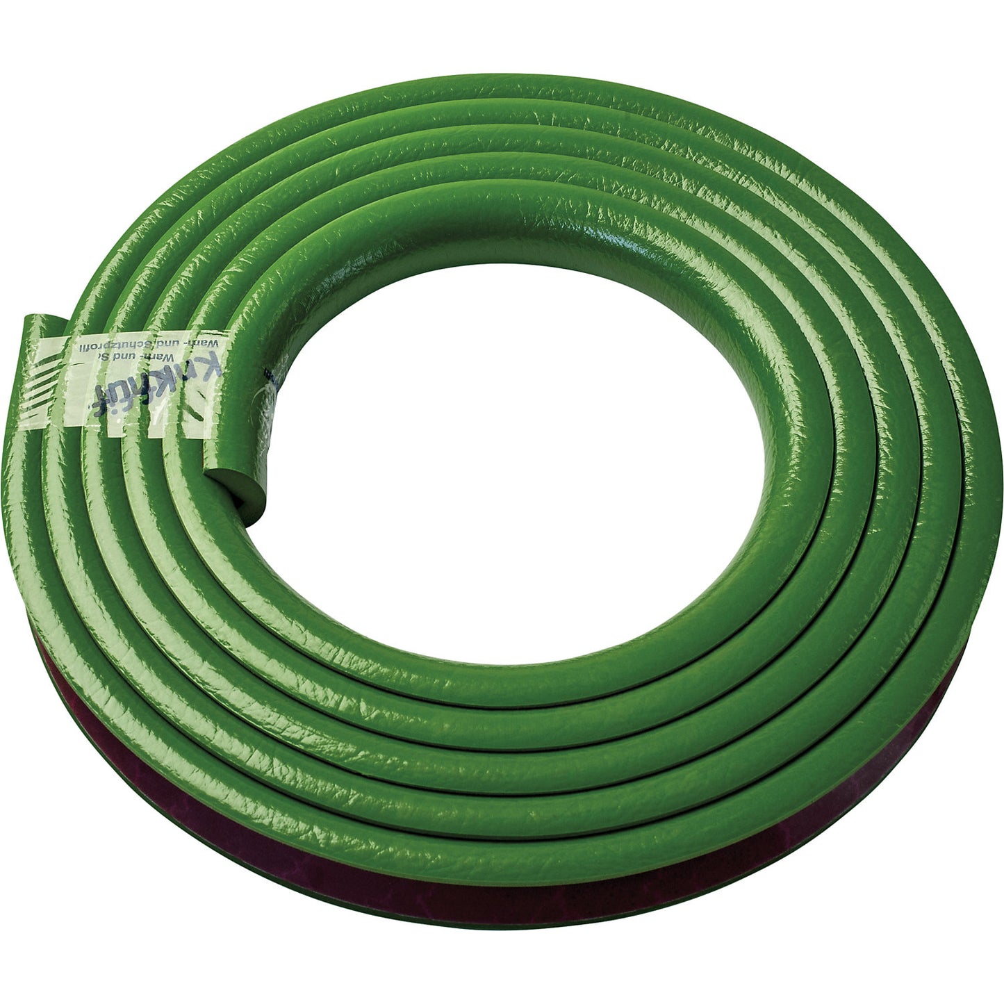 Knuffi® corner protection, type A, 1 x 5 m roll, green.