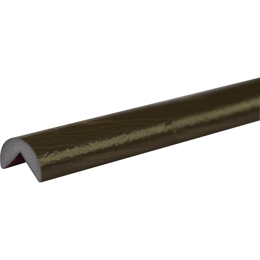 Knuffi® corner protection, colour, type A, 1 m piece, khaki.