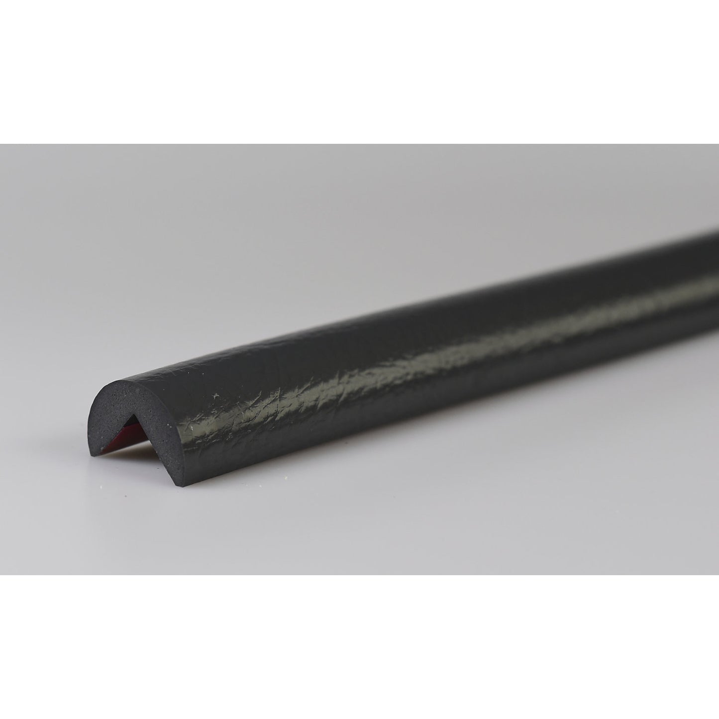 Knuffi® corner protection, colour, type A, 1 m piece, charcoal.