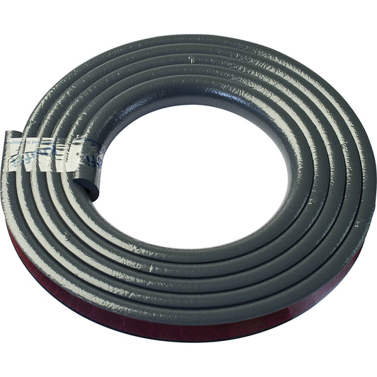 Knuffi® corner protection, type A, 1 x 5 m roll, charcoal.