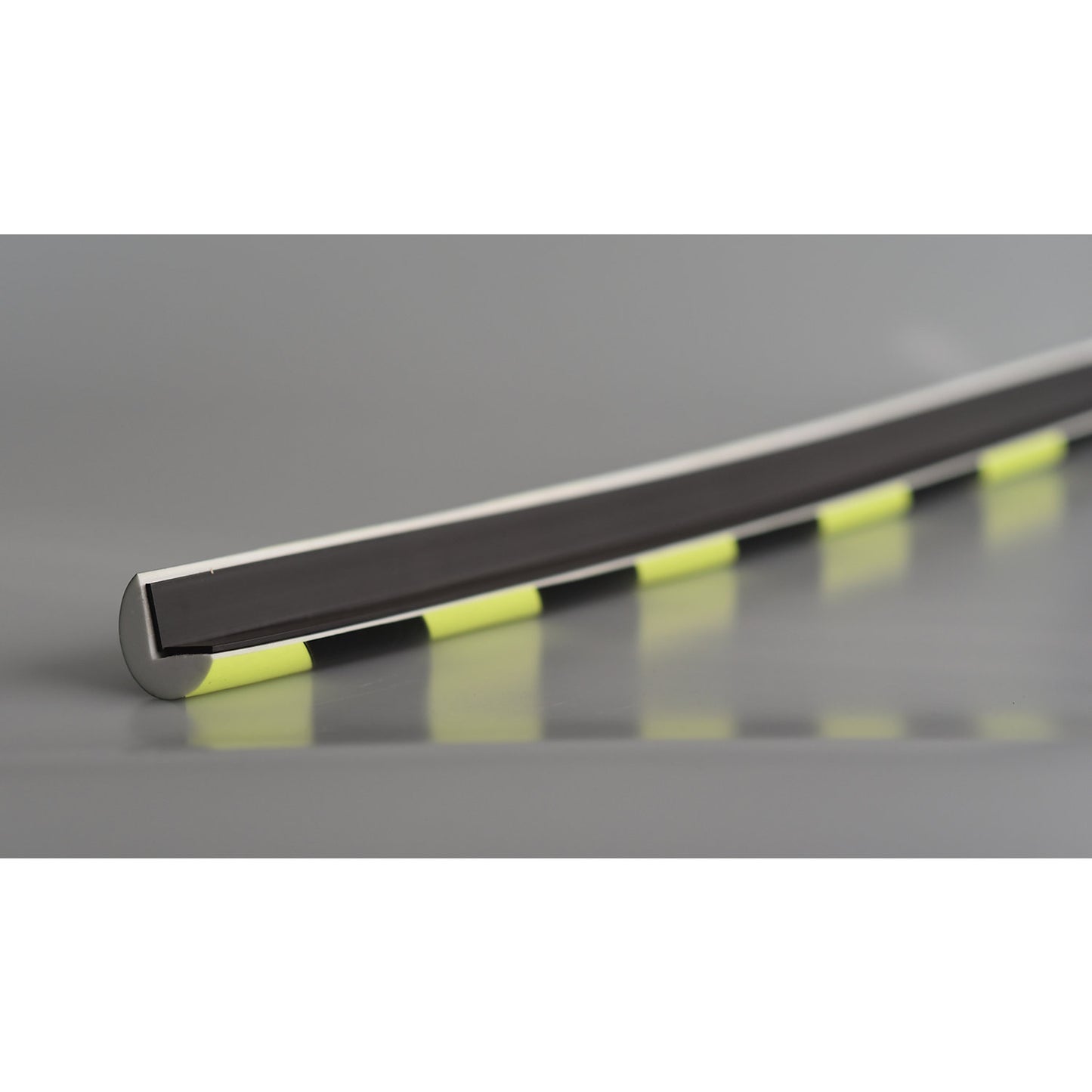 Knuffi® corner protection, magnetic, type A, 1 m piece, black / fluorescent.